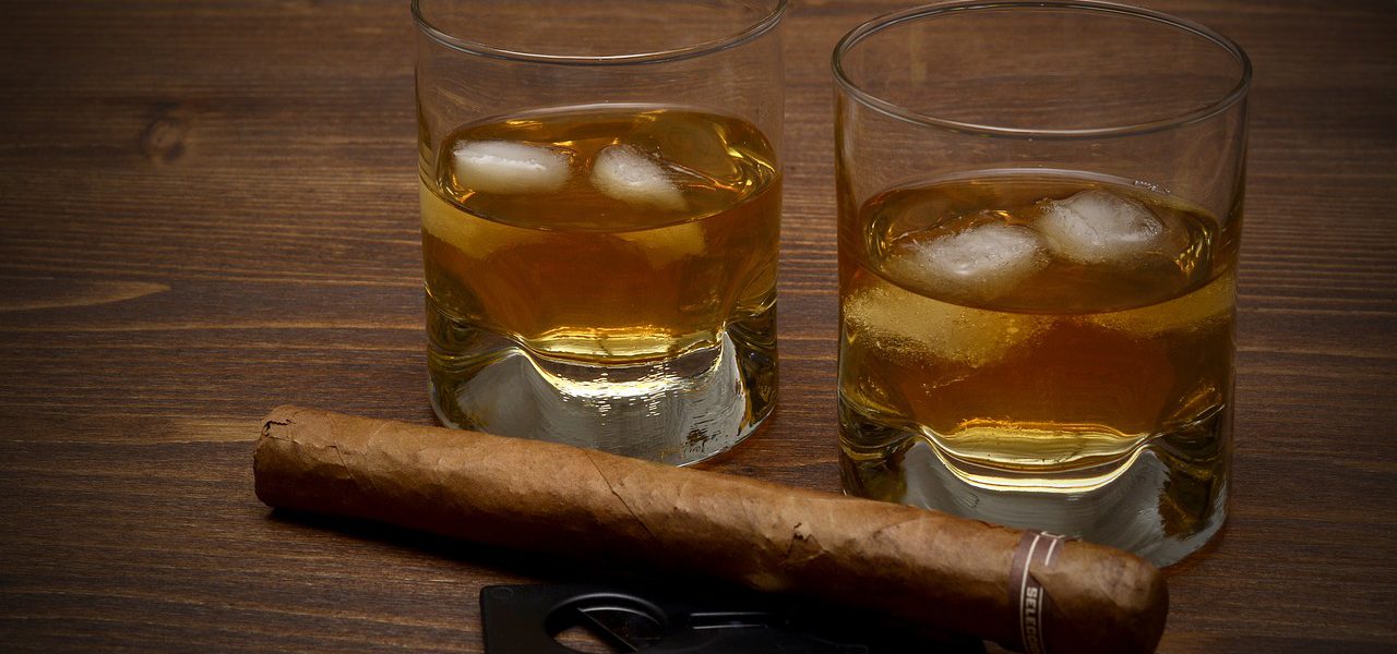 whisky cigar
